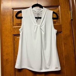 Calvin Klein White Tank Top NWT